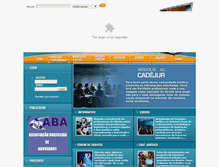 Tablet Screenshot of cadejur.com.br